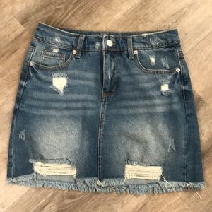 Denim skirt